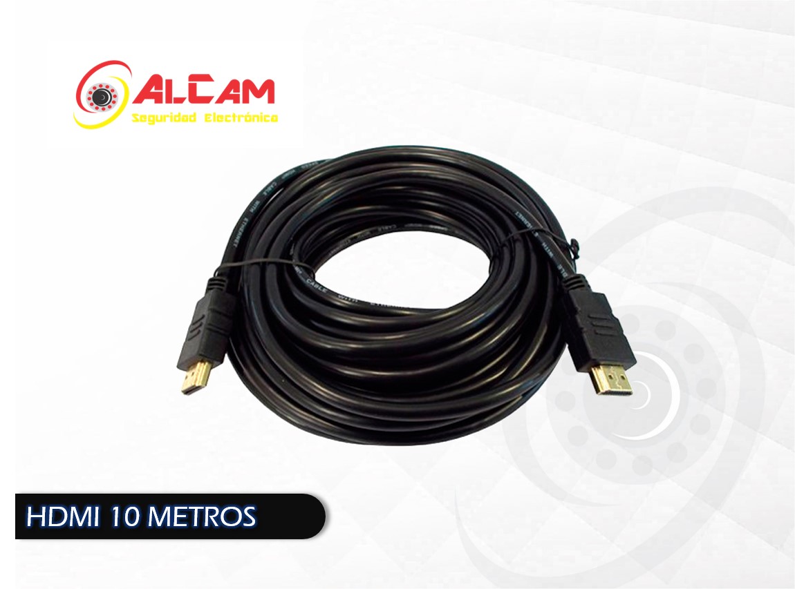 CABLE HDMI FULL HD 10 METROS » Alcam Seguridad